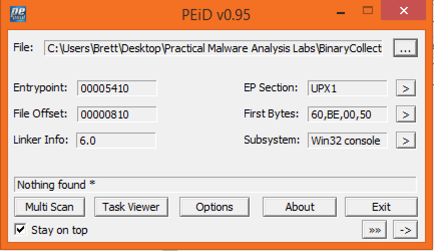 Lab01-02.exe PEid